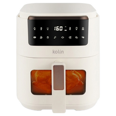 Kolin 歌林 5L觸控氣炸鍋, KNJP-SD2063, 白色