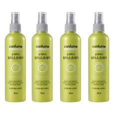 과일나라 컨퓸 슈퍼하드 워터 헤어스프레이, 252ml, 4개