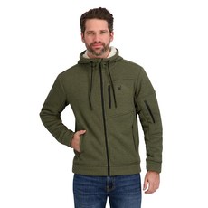 스파이더 Spyder 남성용 셰르파 본디드 스웨터 스웨트셔츠 후디 올리브 L 336930, XL