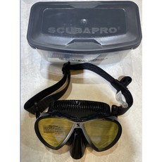 SCUBAPRO SYNERGY TWIN TRUFIT 潛水/自潛 雙面鏡, 黑銀/鍍膜