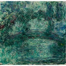 Japanese Brigde Over the Water-Lily Pond in Giverny 아트포스터 감성선물 모네, 그림만(매트지), 21X21.68
