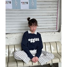 [오끼뜨] OGGITT (uni)도미토리 시즌 스트라이프 파자마 무화과