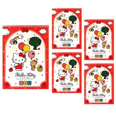 미니미월드 헬로키티 두꺼운종합장_ [5권], 5권