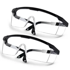 오토바이 방풍 방진 고글 눈 보호 실험실 작업 안전 안경 사이클링 1 개 2 4 개, 05 Black 2Pcs