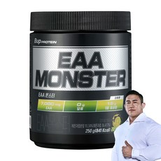 BUP EAA몬스터 레몬에이드 아미노산 헬스보충제, 1개, 250g