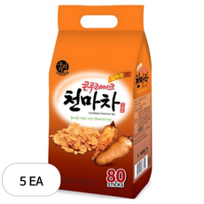 우리차 실속형 콘푸레이크 천마차, 18g, 80개입, 5개
