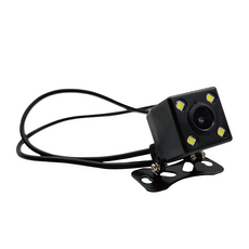 倒車鏡頭連接線，柔軟易彎曲，長度足夠，連接穩定，安全可靠，適用於各種車型, 黑色, 5針後鏡頭