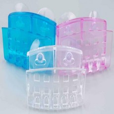 흡착식 수세미 비누 거치대 다용도받침대 비누거치대 싱크대거치대 싱크대수세미거치대 흡착식비누거치대, 블루, 1개, 단일상품1