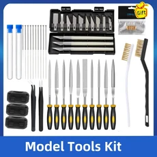3D 프린터 도구 키트3D 프린터 액세서리모델 도구 키트에는 디버링 도구취미 칼 세트아트 나이프 세트튜브, 03 Model Tools Kit