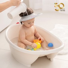 히포 아기 유아 샴푸캡 샤워캡, 그레이