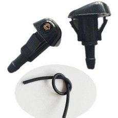 초이스몰 윈도우 차량용 와이퍼 앞 유리 워셔액 노즐 호스 커넥터 키트 포함 T, 수도꼭지 2개  1미터 파이프  커넥터  도구  와이퍼