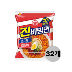 오뚜기 진비빔면 156g 32개