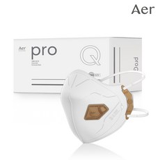 아에르 Pro Q200F (프로 큐) 1급 방진마스크 산업용 공사현장 분진마스크 용접용 100% 국산, 화이트, 10개입