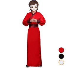 호위 무사 복 (3종 칼라) 우슈 쿵푸 무술 도복 세트 고대 사극 의상 전통 검객 협객 코스튬 코스프레 졸업 사진 반티 체육대회 할로윈 성인 촬영 Z-6009