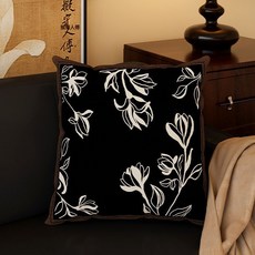 DIU 復古輕奢綠色抱枕美式復古抱枕中古風美拉德沙發靠背墊牀頭軟靠枕, LZEA22