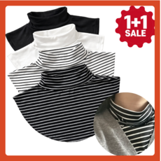 MMR 성인 페이크 목폴라 보온 레이어드 넥워머 1+1