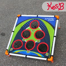 어린이 오제미 던지기 스포츠 놀이 활동 투호놀이 유아 슛 골대 운동회 유치원 게임 골인 완구 어린이집 체육활동 교구 어린이 스포츠 놀이기구 어린이집 유치원 실내놀이 완구, 오재미 골인놀이, 1개