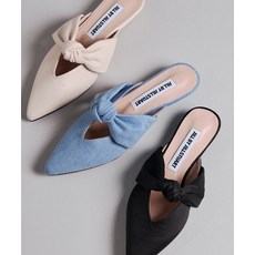 JILL BY JILLSTUART [노아] 리본 포인트 토 뮬 - 3color