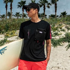 퀵실버 QUIKSILVER 남성반팔래쉬가드QS869KMT
