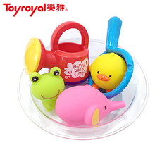 Toyroyal 樂雅 嬰兒戲水玩具組 歡樂沐浴時光, Multiple colors, 1