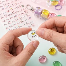 미니 애완돌 반려돌 꾸미기 돌키우기 애완돌맹이 애완돌 반려돌 만들기, 1세트, 혼합돌꾸세트