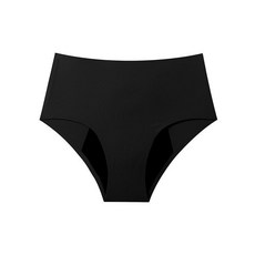新品 性感無痕薄款大碼生理褲四層純棉襠透氣加長防側漏女士經期內褲 副廠商品, 黑色,M 60.0-70.0公斤, 黑色, M 60.0-70.0公斤