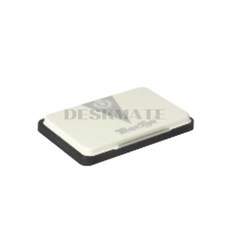 스탬프 잉크 패드 대 사무실소모품 매표스탬프패드 회사사무용품 사무실용품 문구사무용품, 흑색, 흑색, 1개