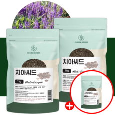 치아씨드 1kg 3팩 총 3kg 대용량, 3개