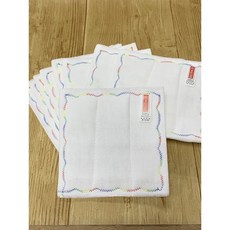 【霏霓莫屬】CHENCO 台灣製16層木質纖維繡花洗碗布【15 15cm】日本主婦指定商品, 1個, 1條, 白色, 1