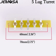 실버 도금 DIY 프로젝트 오디오 스트립 태그 보드 터미널 매트 카펫 러그 빈티지 AMP HIFI 포스트 13, 5 Lug Board 10PCS