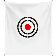 골프 타겟 타격 천 - 6 X 5 FT 화이트 패스트 셋업 견고한 연습 트레이너 골퍼 성인 선수를 위한 지하 야드 10 대 선물, White Golf Net