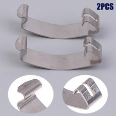 호환 BMW F20 시리즈용 MAF 스프링 클립 13711716113 2Pcs 에어 필터 하우징