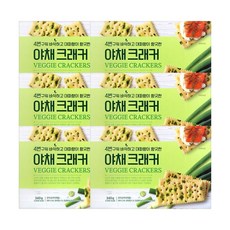 대파향 야채 크래커, 6개, 340g