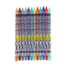 가는심 트위스트 색연필 12색 미술 초보 선물 추상화, 1개