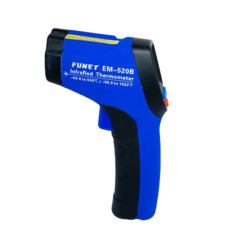 FUNET EM-520B紅外線工業用溫度槍/測溫儀, 藍色, 1個