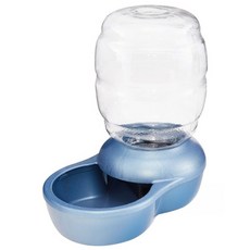 Petmate Replendish 餵水器-S, 美國Microban抗菌技術，不易老化的塑膠材質, 藍色, 1個