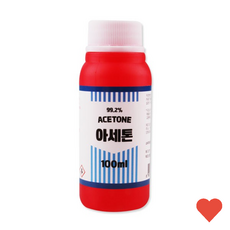 네일리무버 보라미 제약 아세톤 100ml 1개 메니큐어, 1ml