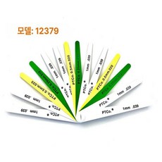 플라스틱 틈새 게이지 용접 용접갭자 수동 측정, 12379, 1개
