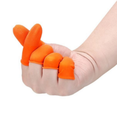 바느질 골무 논슬립 방수 사무용 손가락 골무 보호 계수 작업용 의료용 내화학 정전기 전기 생산 미용