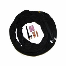 WELDINGCITY 200암페어 WP TIG 전체 용접 토치 공랭식 유연한 26F 헤드, WP26F, 25ft