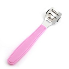 각질 제거기 발뒤꿈치 도구 면도기 10개 페디 굳은살 관리 파일 손발, Pink, Pink