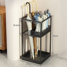 桃園熱銷 傘架 傘桶 雨傘收納架 大容量放置架 雨傘收納神器, 商務黑B款【雨天不用愁傘架你擁有】, 1個