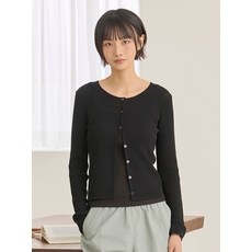 TOPTEN 여성 리넨블렌드 립 가디건_MSG2EC2301 126387