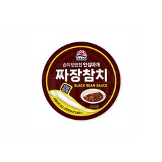 사조 짜장참치, 3개, 100g