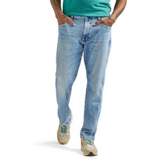 Wrangler 남성용 릴렉스 핏 테이퍼 진 Gitty Up Blue 29 x 32