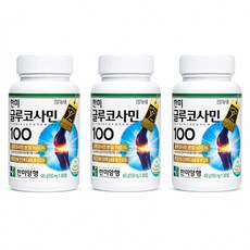 중장년 관절 건강 케어 글루코사민 3병 세트, 2세트, 270회분