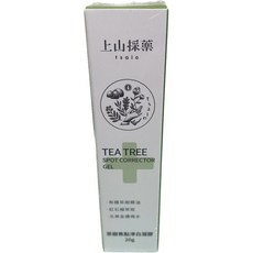 茶樹凝膠 淨白凝膠 粉痘凝膠, 1件, 上山採藥茶樹焦點淨白凝膠20g, 20g