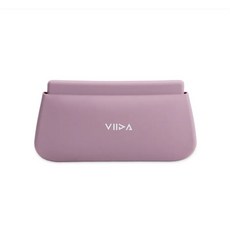 桃園小太陽 VIIDA Chubby 防水收納袋 食品級矽膠 收納袋 化妝包 收納盒 餐具收納盒, 暮光紫L, 1個