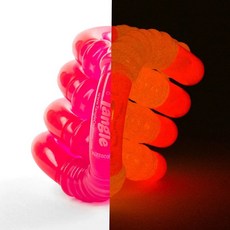 Tangle扭扭樂 解壓夜光Glow 官方正版 ADHD專注力訓練手指玩具, 【原裝正品Tangle】2602夜光-芭, 1個