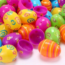 계란캡슐 부활절 달걀 모형 뽑기 에그캡슐, 30개, 알록달록그림